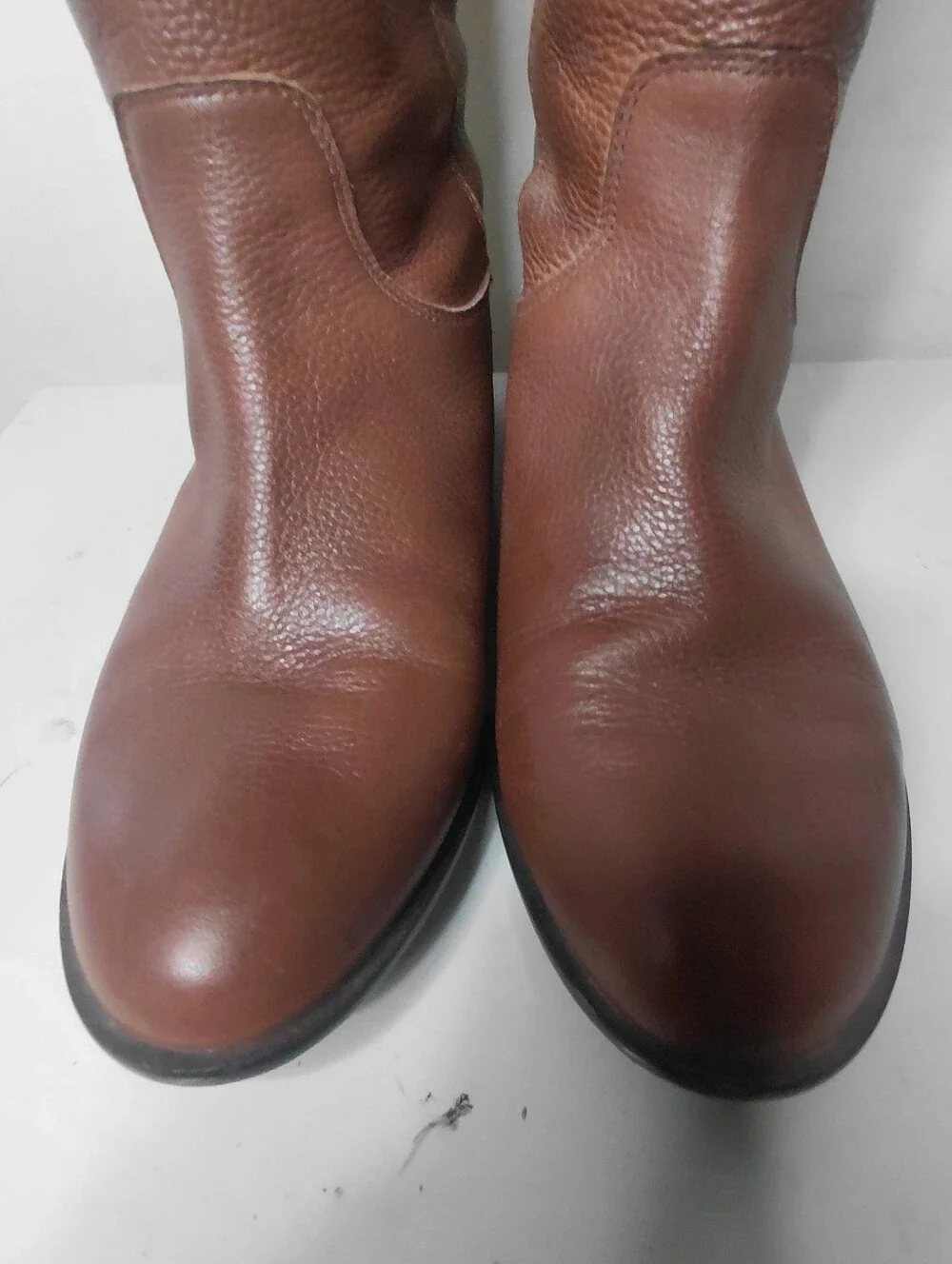 Banana Republic Brown Leather Knee High Riding Boots Size 6